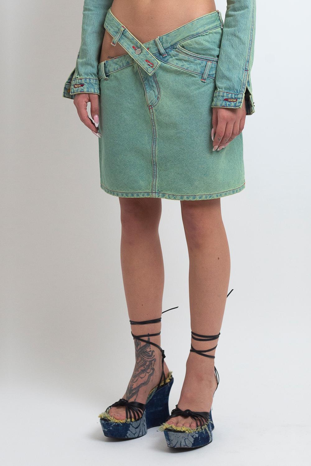 TRAMPSTAMP MINI SKIRT