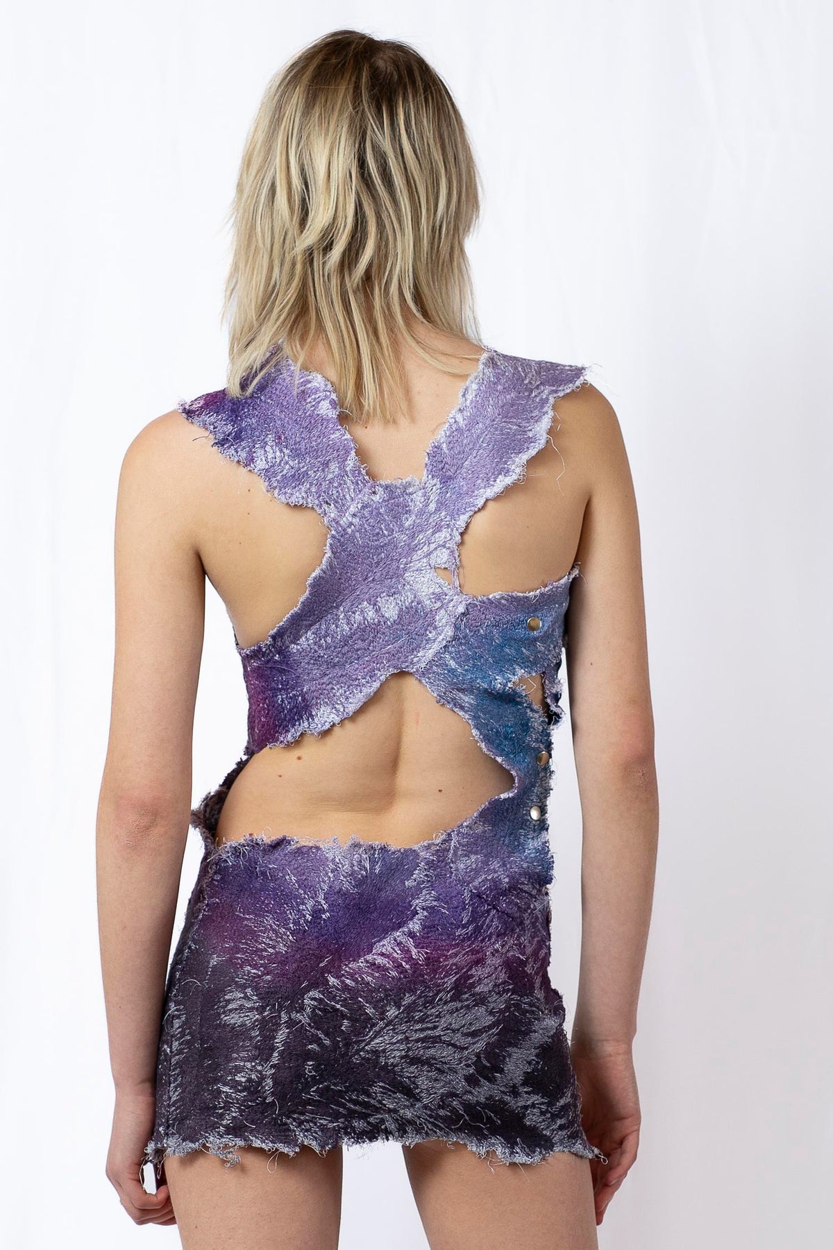 EMBROIDERED FEATHER DRESS