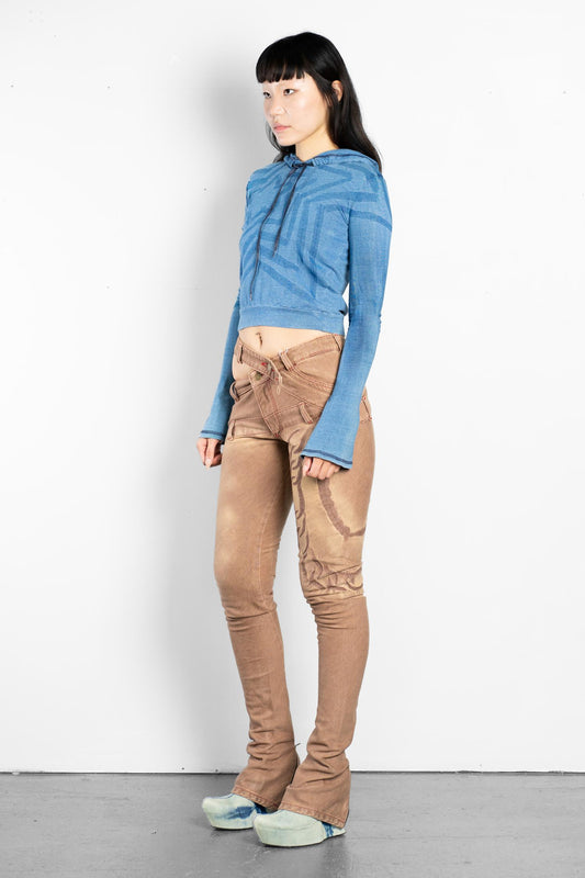 SKINNY JEANS WITH BACK ZIPS