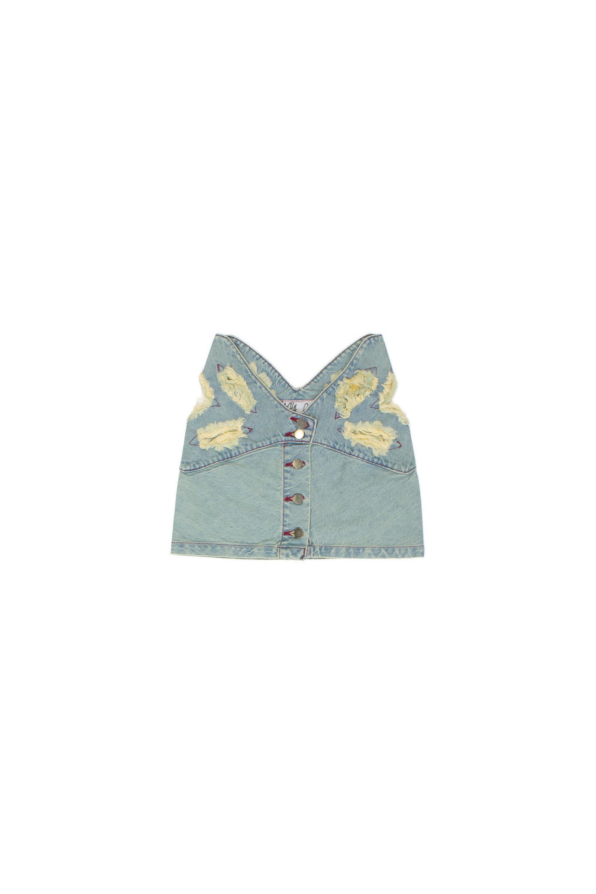 BUTTERFLY WAISTBAND MINI SKIRT