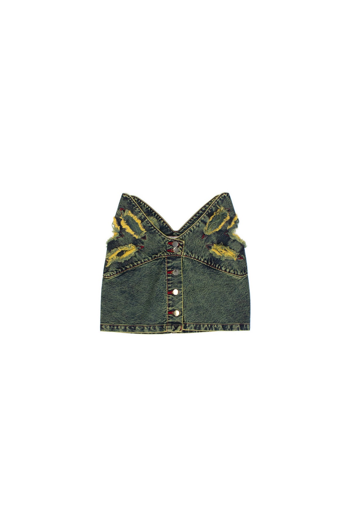 BUTTERFLY WAISTBAND MINI SKIRT