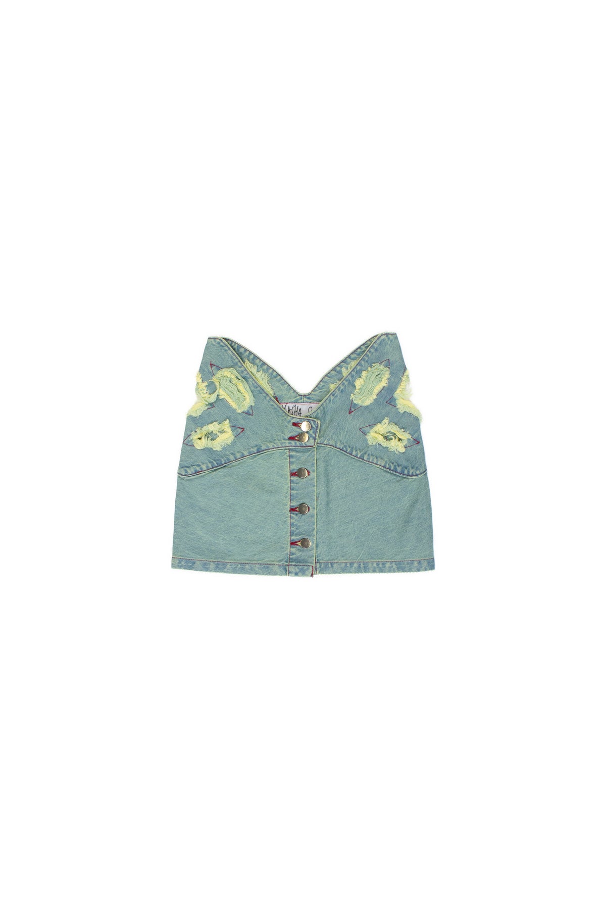BUTTERFLY WAISTBAND MINI SKIRT