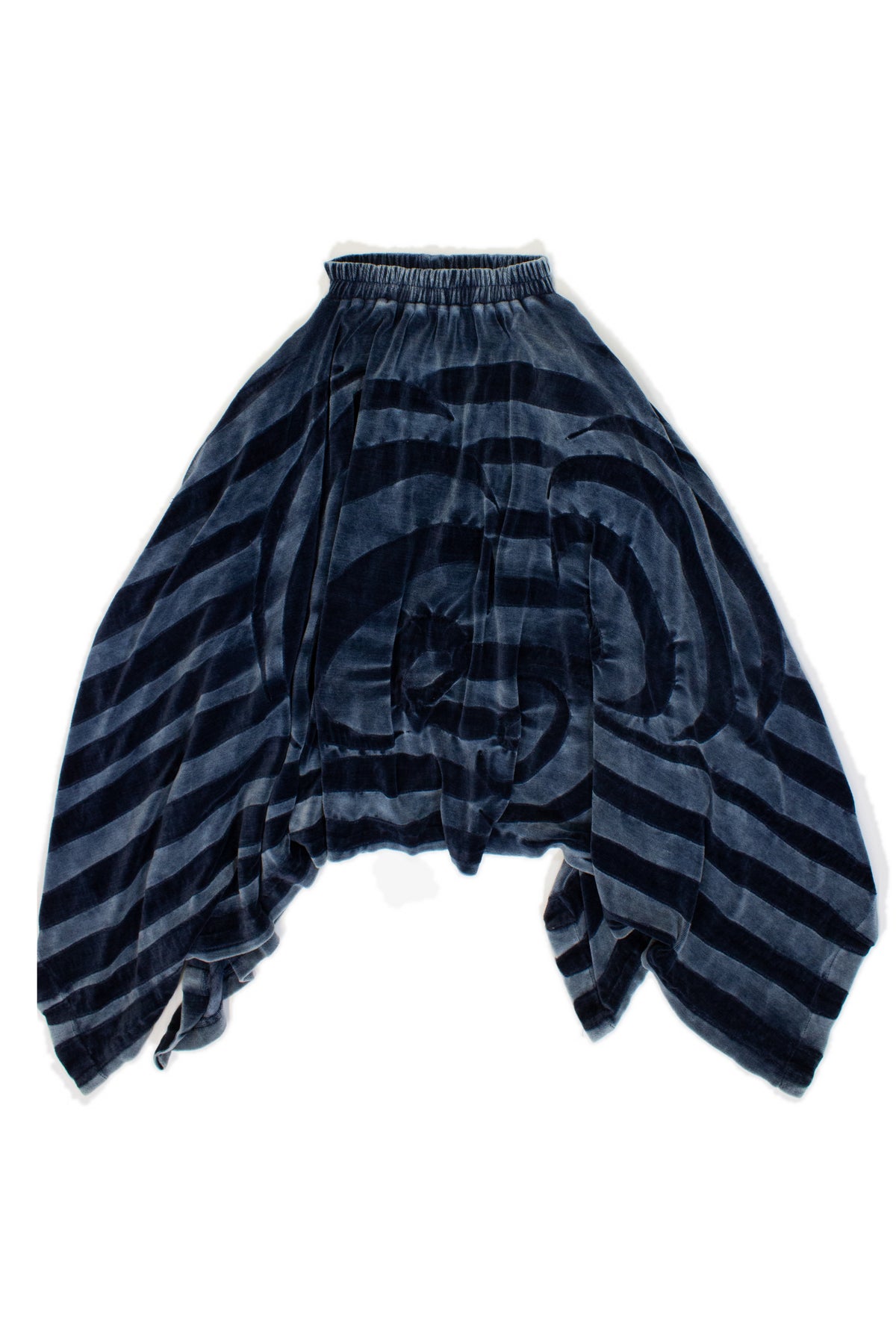 HANDKERCHIEF  TRACKSUIT PLUSH SKIRT