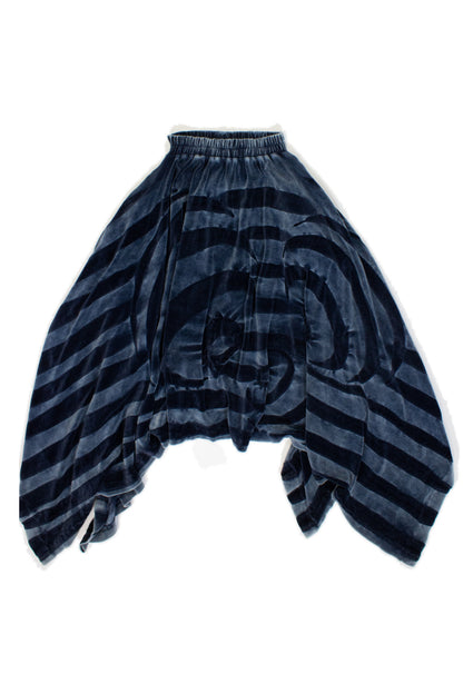 HANDKERCHIEF  TRACKSUIT PLUSH SKIRT