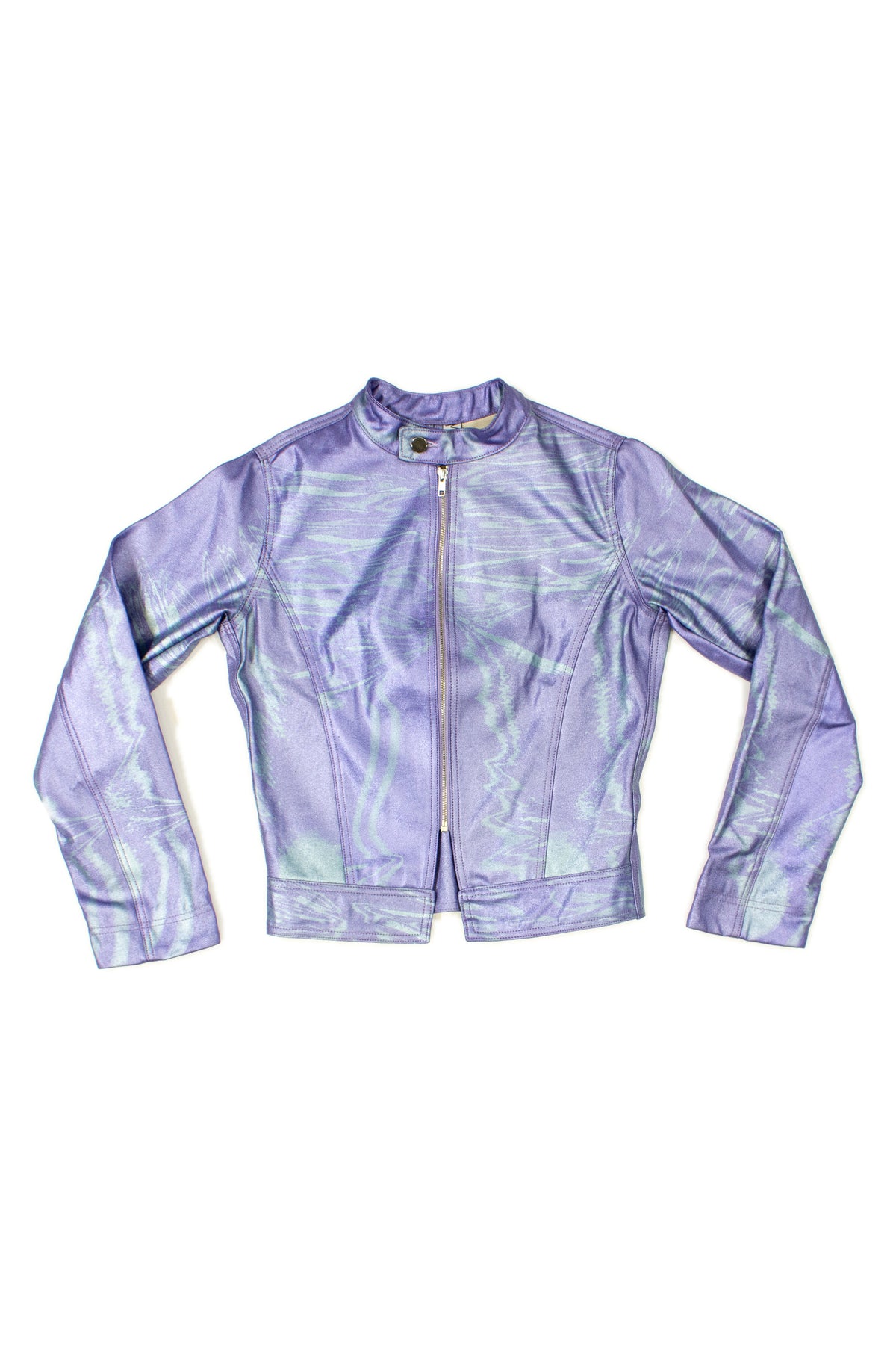 METALLIC RACING JACKET