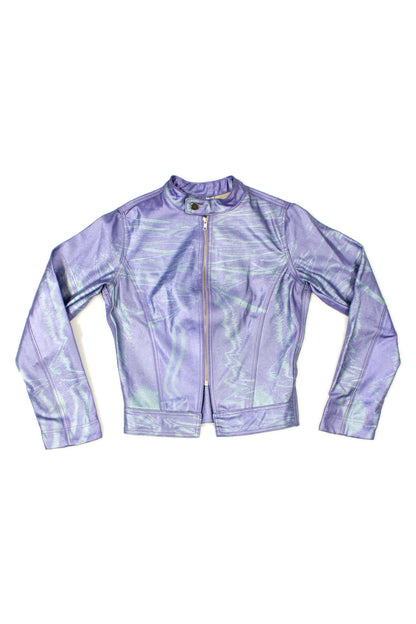 METALLIC RACING JACKET