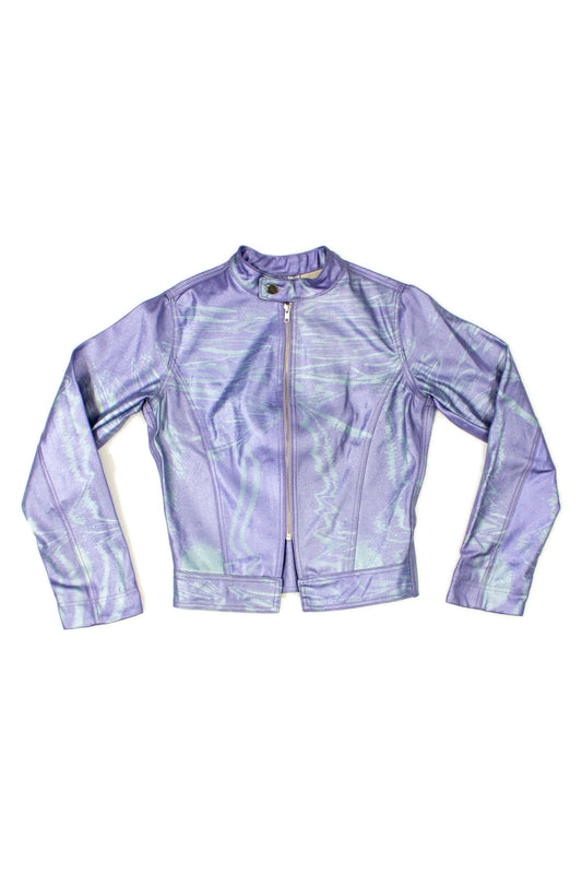METALLIC RACING JACKET