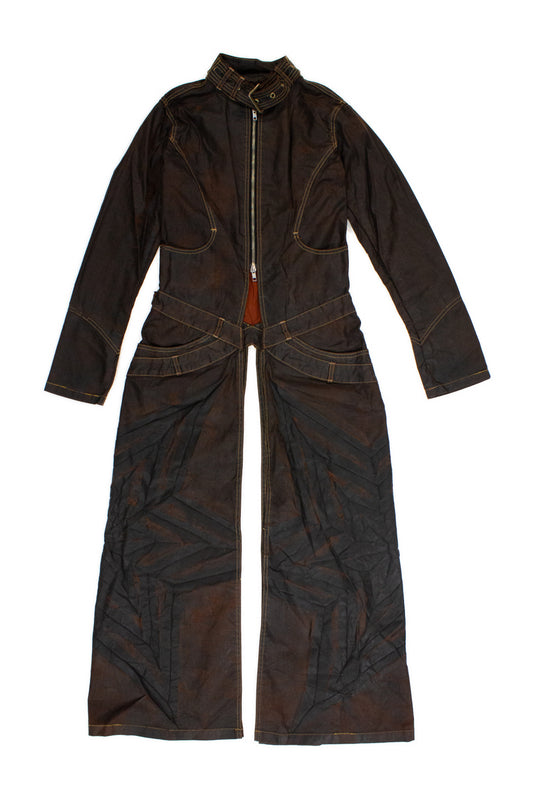 JEATHER RACING COAT