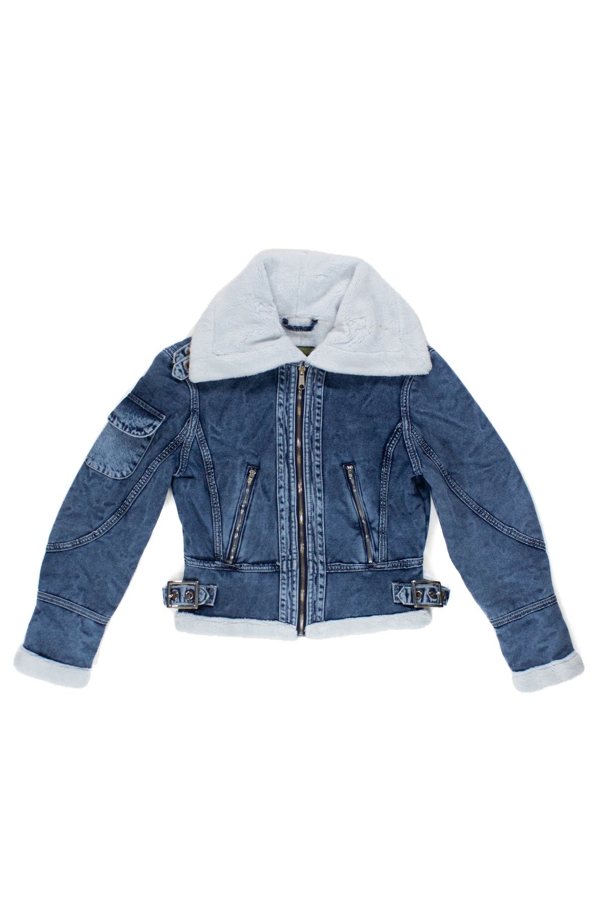 "SHEARLING" AVIATOR JACKET