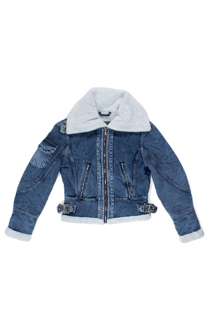 "SHEARLING" AVIATOR JACKET