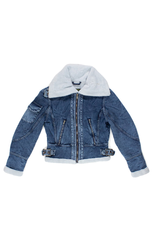 "SHEARLING" AVIATOR JACKET