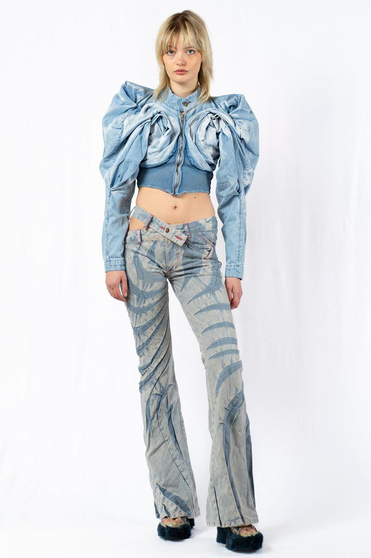 BIAS CUT JEANS