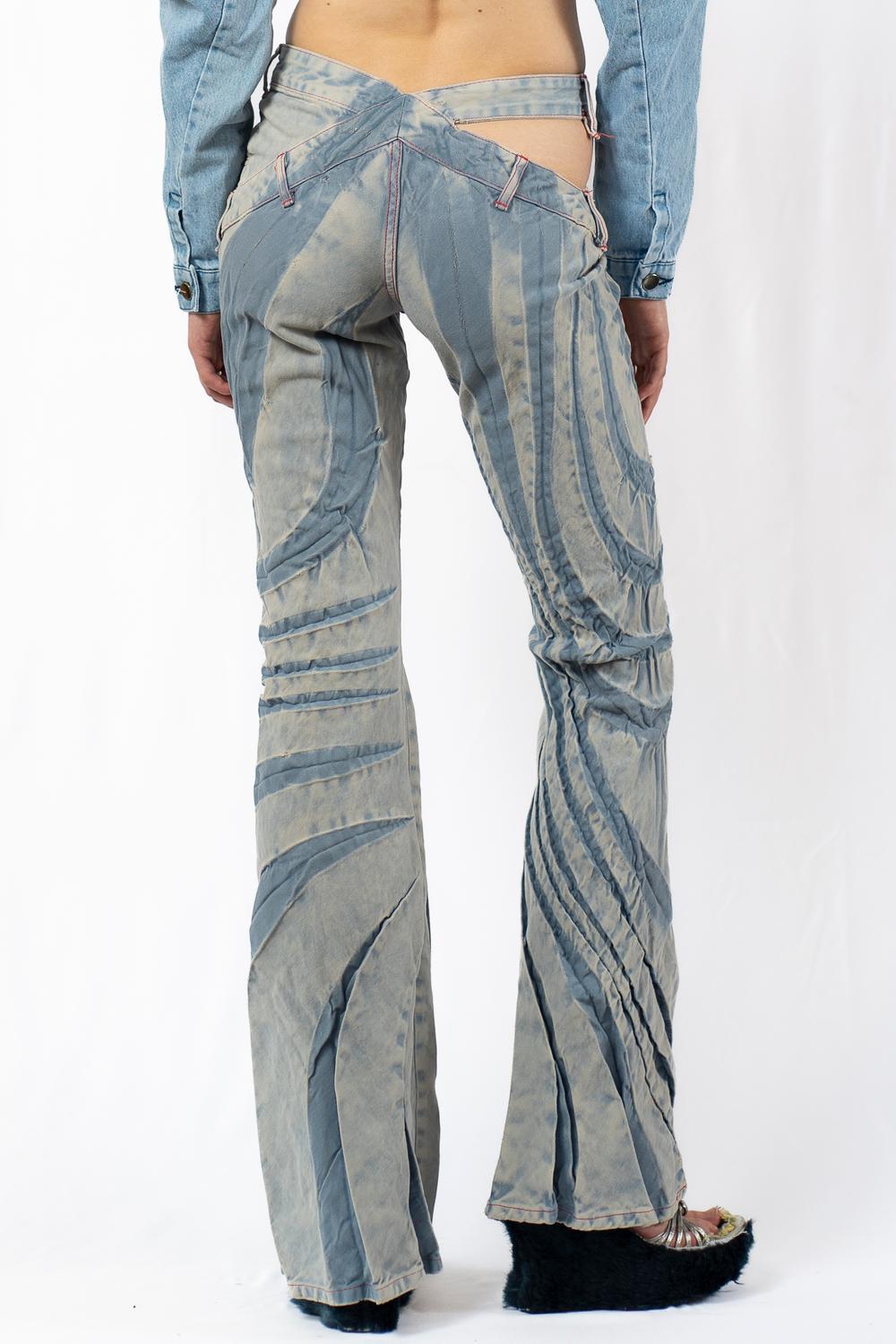 BIAS CUT JEANS