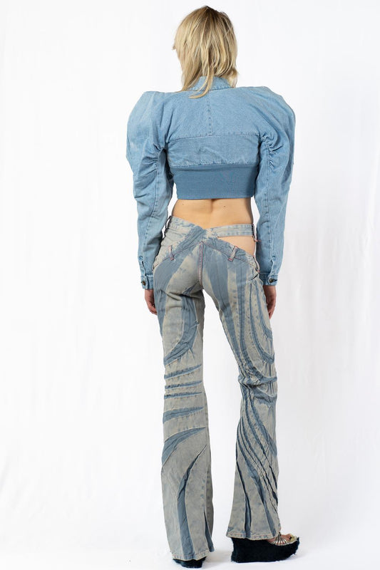 BIAS CUT JEANS