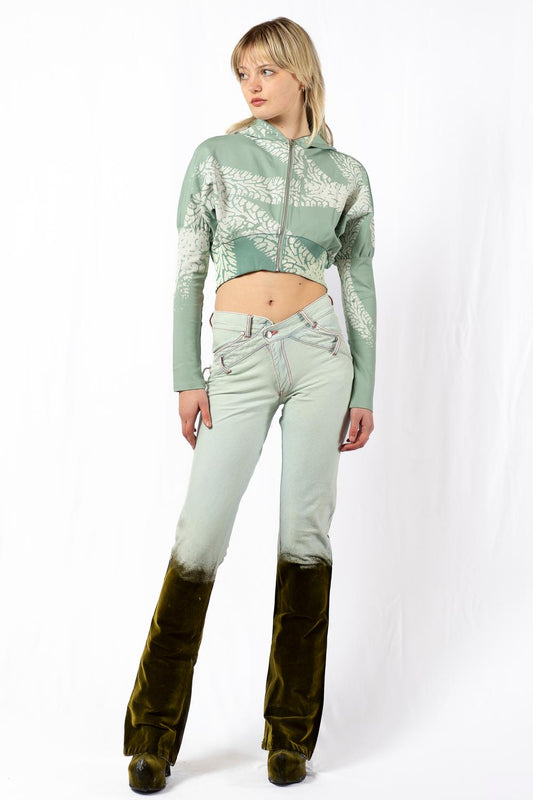 GOLDEN MUD V-SHAPE JEANS