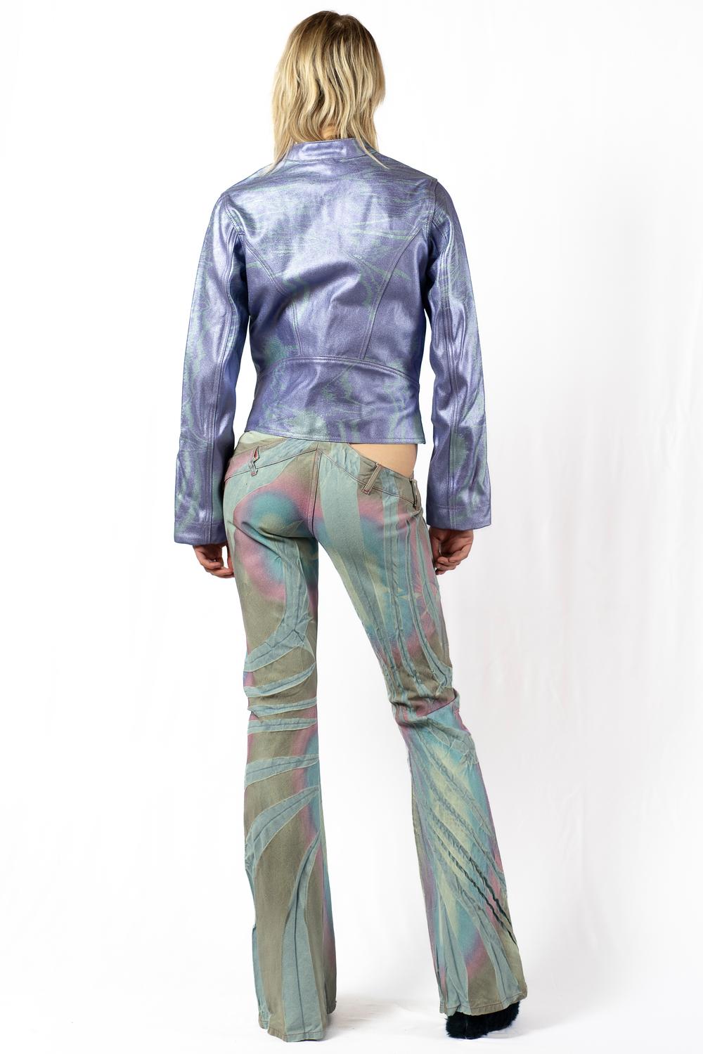METALLIC RACING JACKET