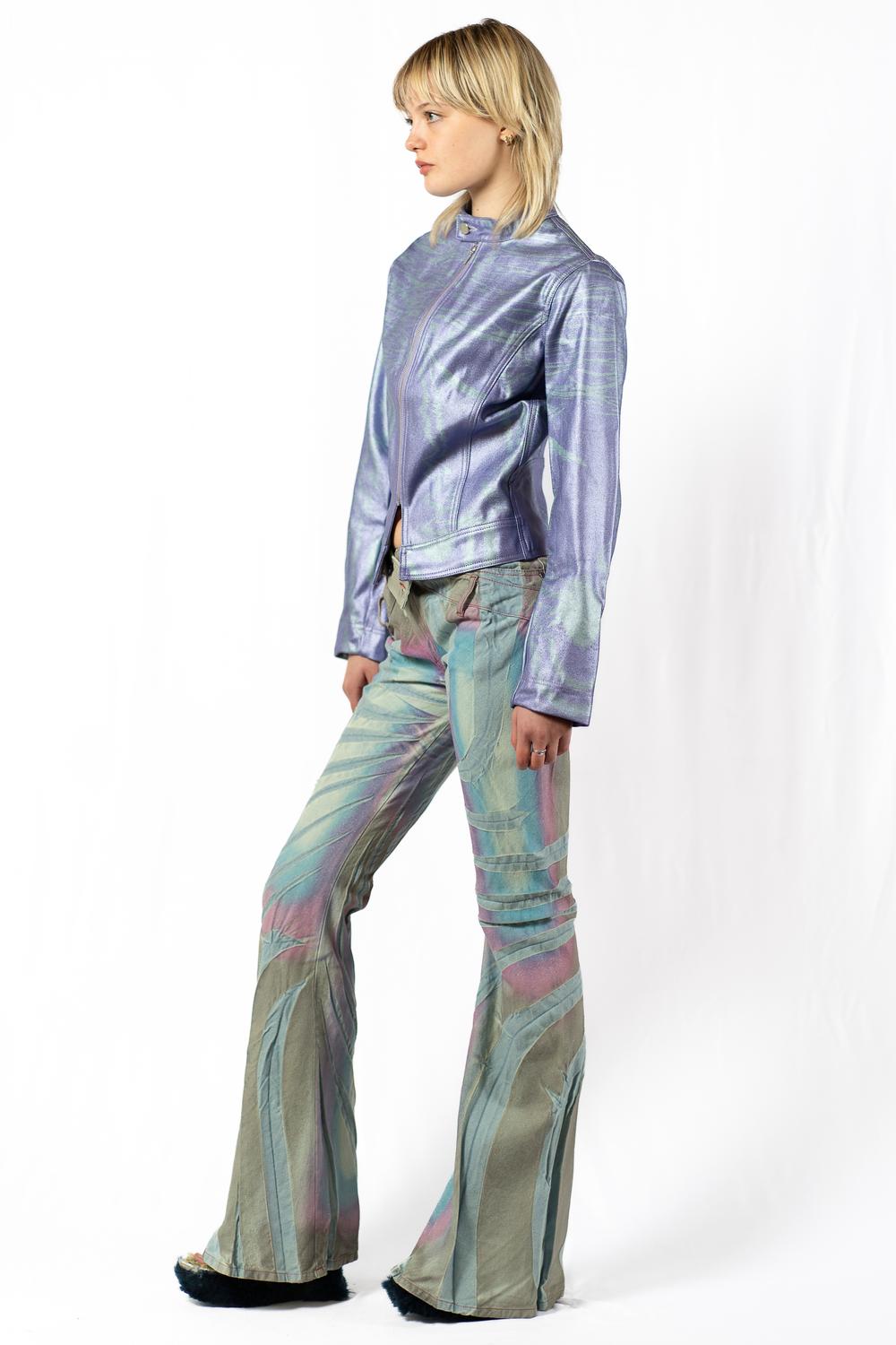METALLIC RACING JACKET