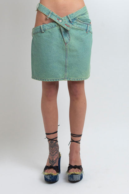 TRAMPSTAMP MINI SKIRT