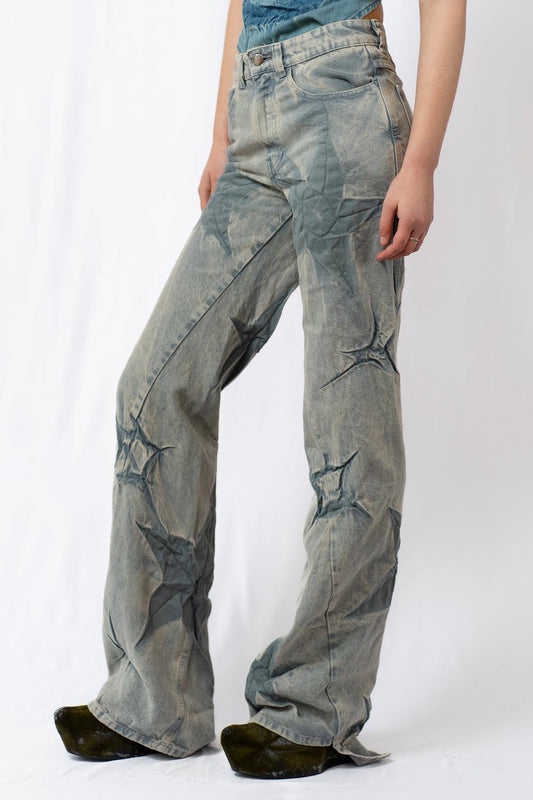 BOYFRIEND SPIRAL SPARKLE JEANS