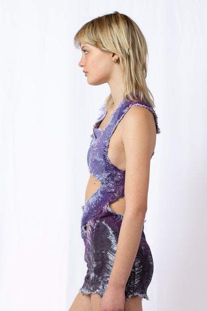 EMBROIDERED  FEATHER DRESS