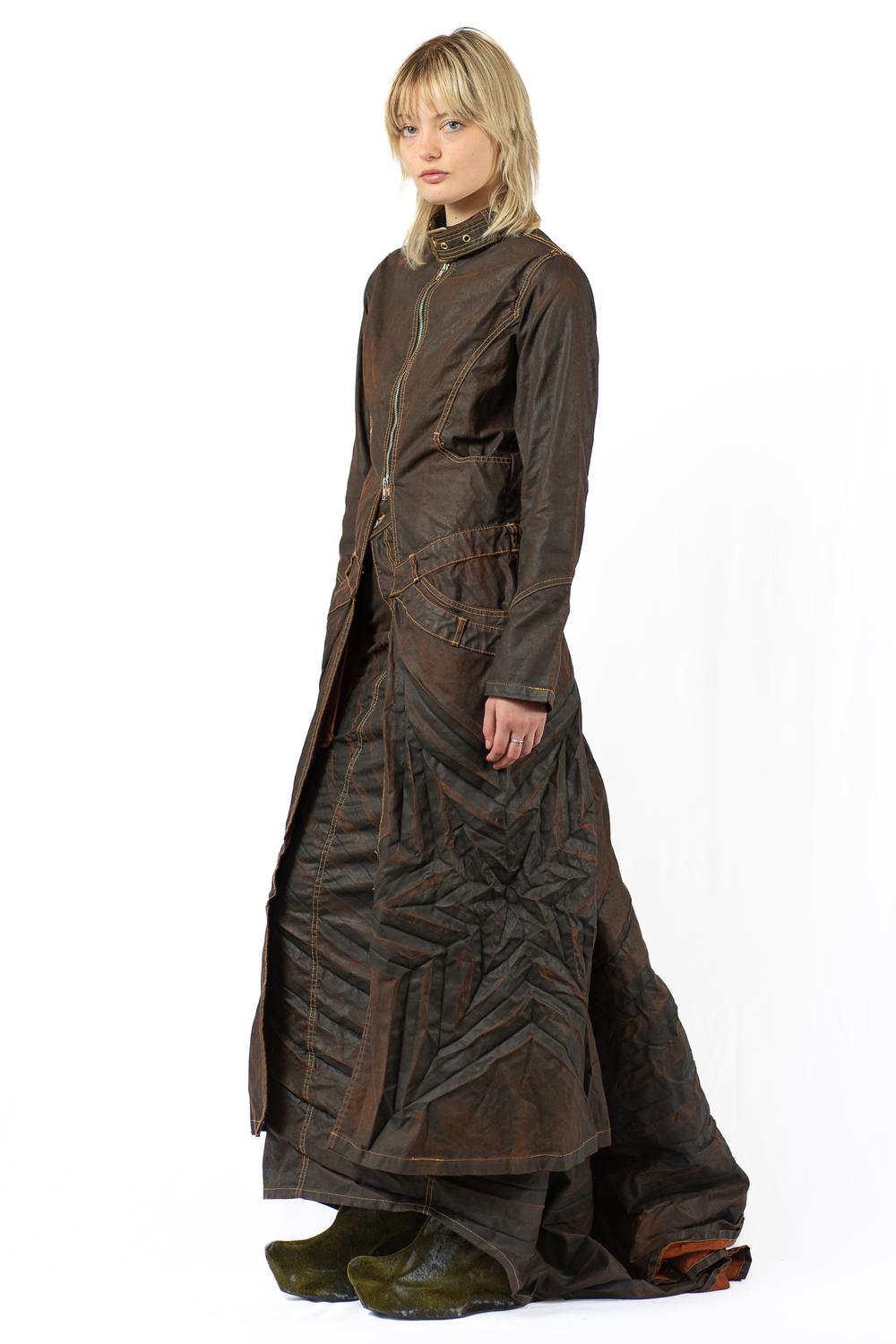 JEATHER RACING COAT