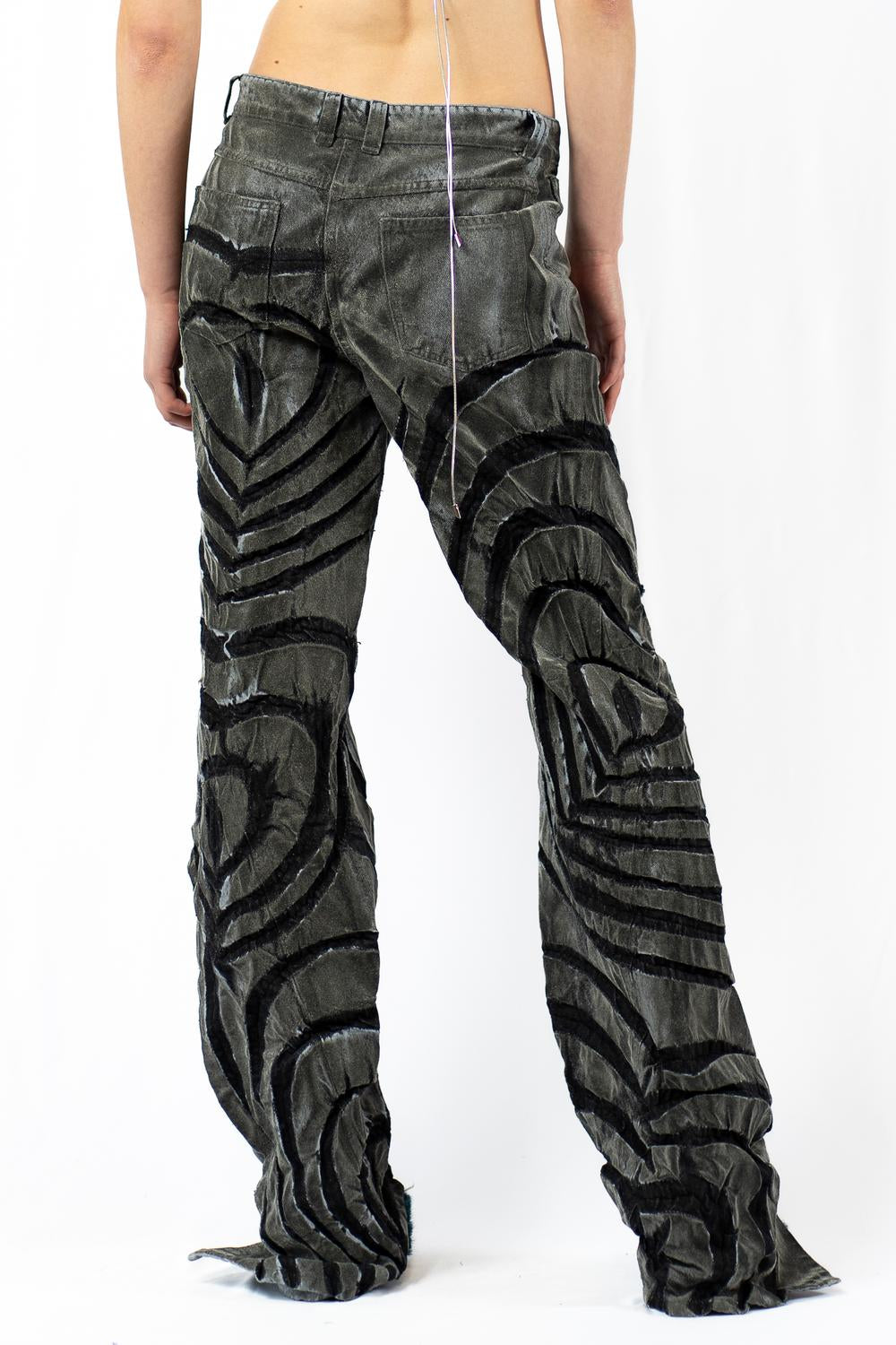 BOYFRIEND SPIRAL HEARTS JEANS