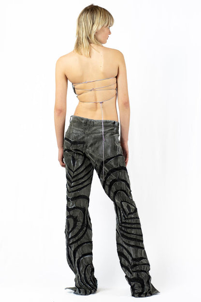 BOYFRIEND SPIRAL HEARTS JEANS