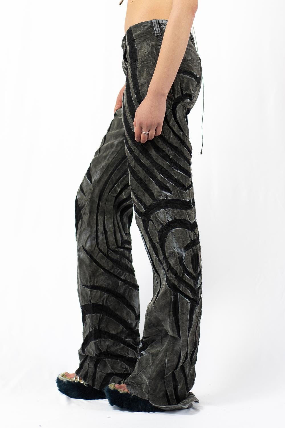 BOYFRIEND SPIRAL HEARTS JEANS
