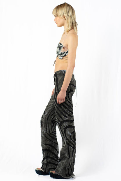 BOYFRIEND SPIRAL HEARTS JEANS