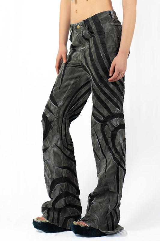 BOYFRIEND SPIRAL HEARTS JEANS