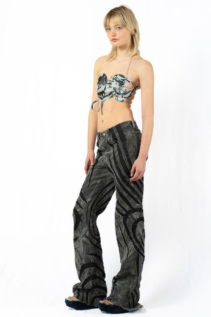 BOYFRIEND SPIRAL HEARTS JEANS