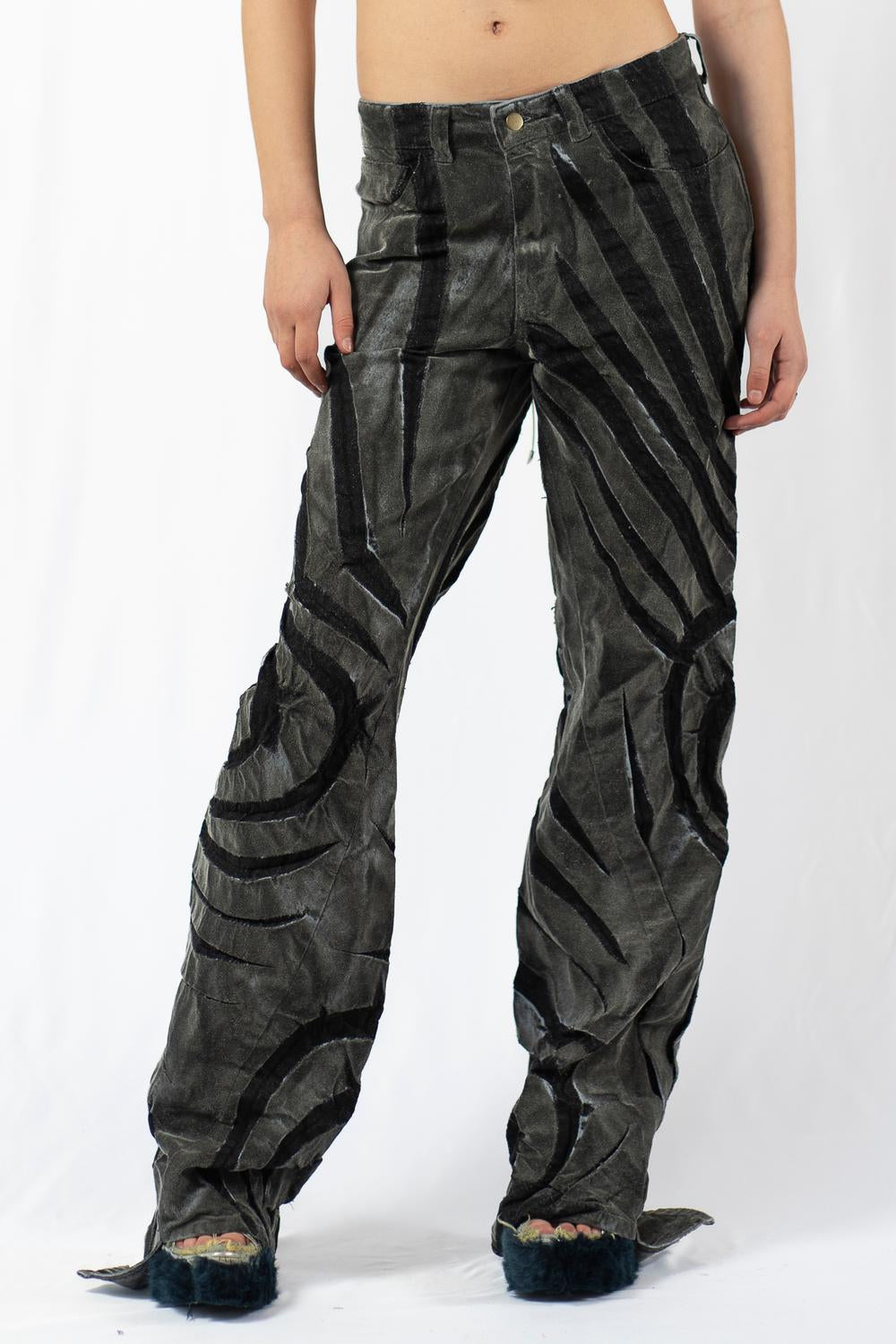 BOYFRIEND SPIRAL HEARTS JEANS