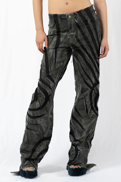 BOYFRIEND SPIRAL HEARTS JEANS