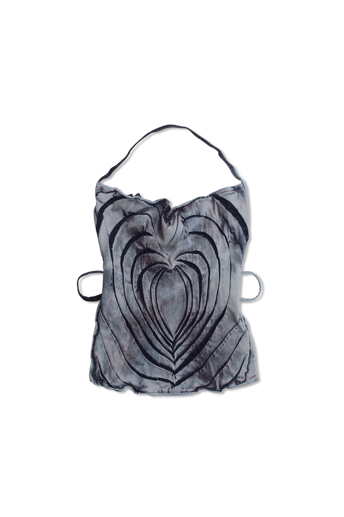 LOVE HEART BANDANA TOP