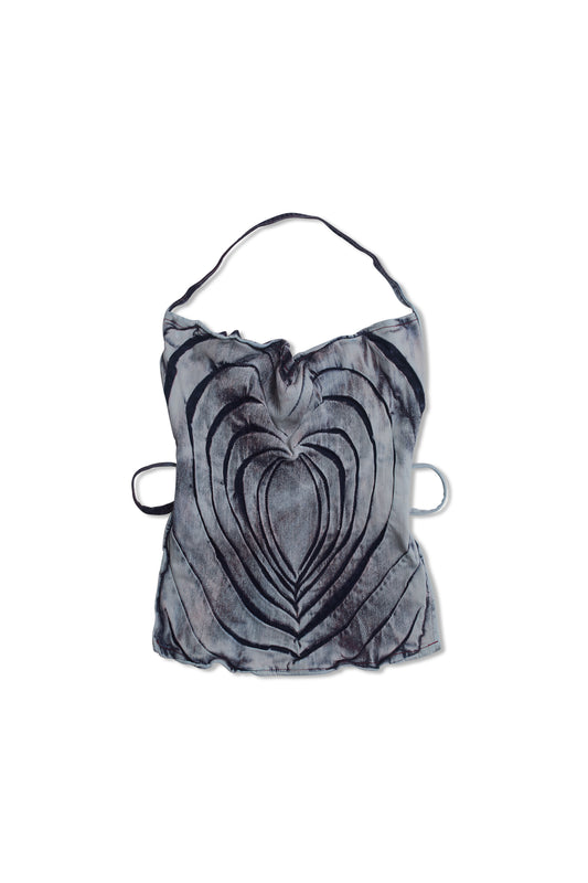 LOVE HEART BANDANA TOP