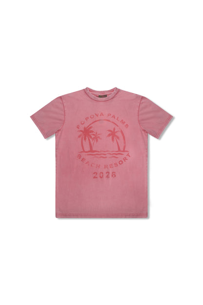 "POPOVA PALMS" BOYFRIEND T-SHIRT
