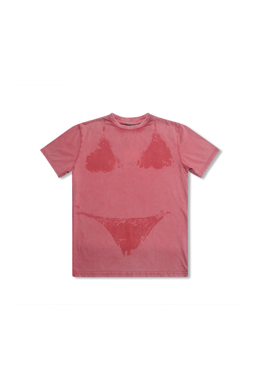 "BIKINI WET MARKS" BOYFRIEND T-SHIRT